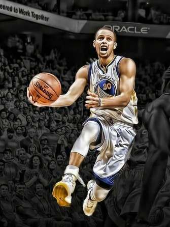 Wallpaper Stephen Curry Art iPhone Case By Silpitri64