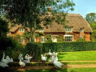 English Cottage Wallpaper
