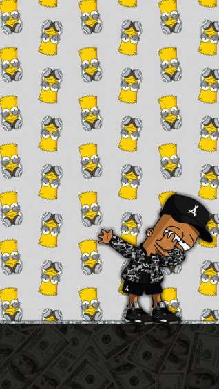 Dope Simpsons Billeder Wallpaper