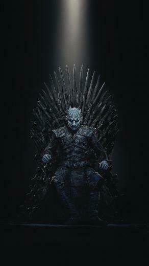 Spoilers Night King Iron Throne Wallpaper Gameofthrones