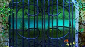 Blue Gateway To The Lake Wallpaper HD