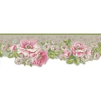 Grey Wallpaper Border Grasscloth