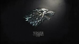 Winter Is Coming Direwolf Hbo George R Martin House Stark Houses