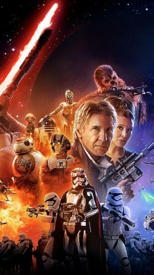 Star Wars The Force Awakens Wallpaper I Movie Poster Mod