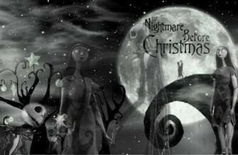 Happy Christmas Nightmare Before Wallpaper