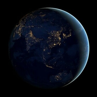 Incredible Wallpaper Of Earth At Night From A Nasa Satellite