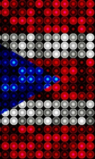 Live Wallpaper Led Puerto Rico Flag