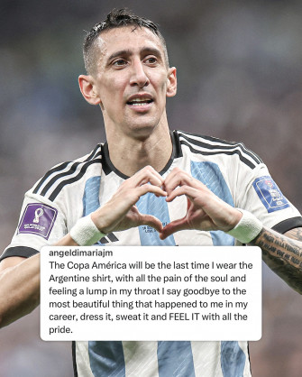 Espn Fc Angel Di Mar A Confirms That He Will Retire From