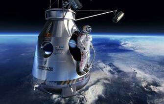 Wallpaper Widescreen Space Sport Earth Flight Man Jumping
