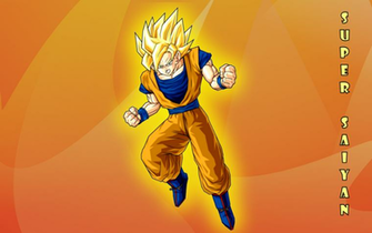 Ssj Goku Widescreen Wallpaper Desktop Background