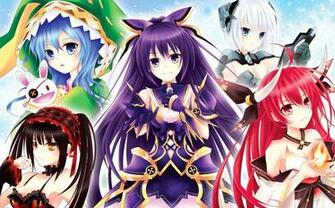 Origami Tokisaki Kurumi Yatogami Tohka Yoshino Date A Live Wallpaper
