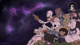 Night Sky Undertale Wallpaper By Why So Cirrus