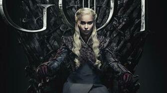 Emilia Clarke In Game Of Thrones Final Season Wallpaper