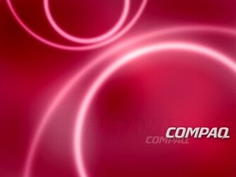 Compaq Pink Desktop Pc And Mac Wallpaper