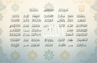 Names Of Allah Wallpaper