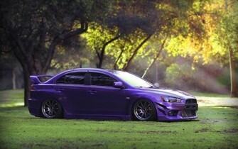 Mitsubishi Lancer Evo X Tuning Wallpaper Background