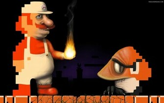 Awesome Super Mario Inspired Wallpaper And Artwork Design Utopia