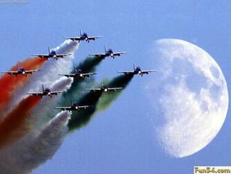 Indian Flag Colors Withmoon In The Sky Background HD Wallpaper X