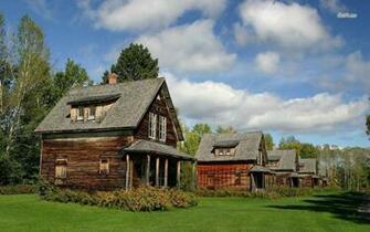 Similar Wooden Cabins Wallpaper World