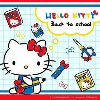 Hello Kitty Back To School Sanrio Tema