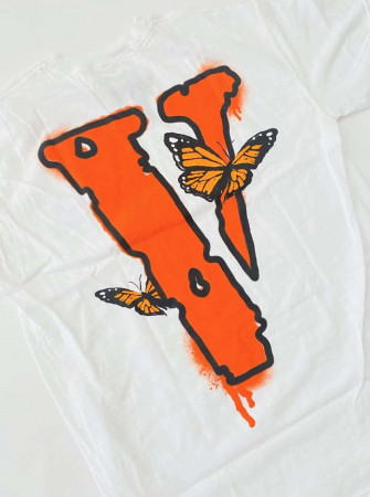 Vlone iPhone Butterfly White T Wallpaper