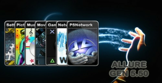 Allure Xmb Theme For Psp Compatible With Gen Series Custom