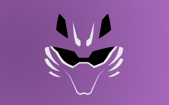 Violet Jungle Fury Ranger Simplistic Wallpaper By Zorbius On
