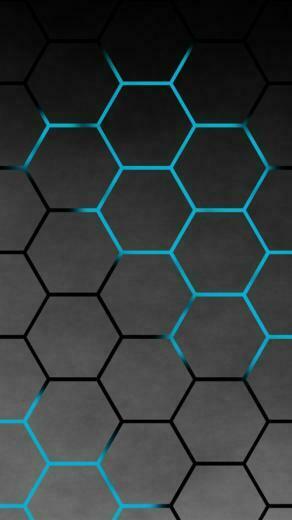 Black Hexagon Pattern For iPhone Background And 6s