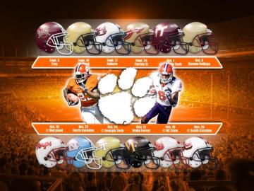 Clemson Tigers College Football Wallpaper
