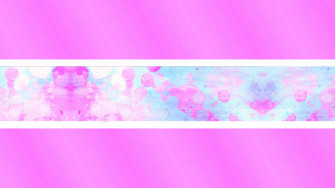 Bright And Colorful Aesthetic Banner Wallpaper