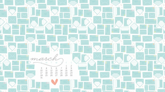 March Desktop Calendar