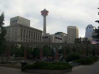 File Park With Calgary Tower In Background Jpg