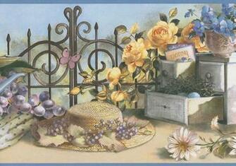 Floral Wallpaper Border