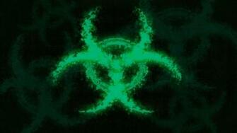 Green Biohazard No Background Wallpaper By