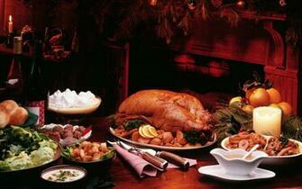 Thanksgiving Feast By Candlelight