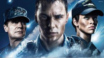 Battleship Liam Neeson Taylor Kitsch And Rihanna Wallpaper