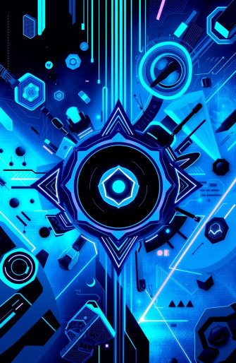 Blue Gaming Wallpaper
