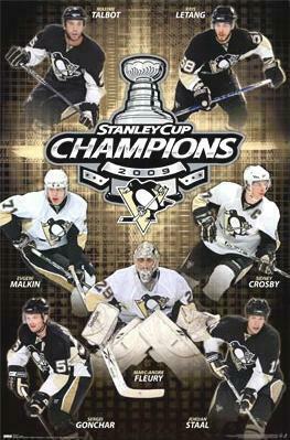 Pittsburgh Penguins Hockey Stanley Cup Champions