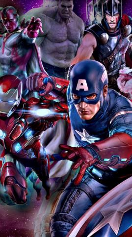 The Avengers iPhone Wallpaper