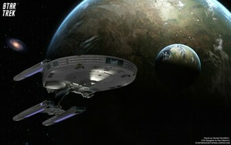 Star Trek Uss Stargazer Computer Desktop Wallpaper