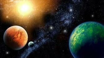 Planets Group With Items