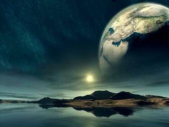 Landscapes Beach Planets Alien Wallpaper