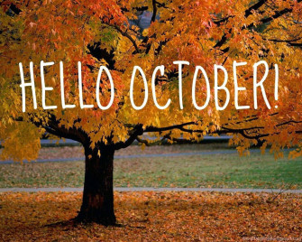 Hello October Wallpaper