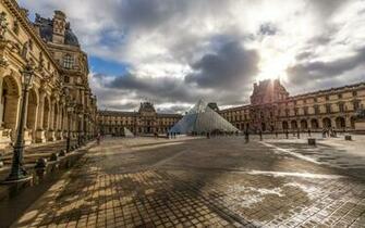 The Louvre Computer Wallpaper Desktop Background
