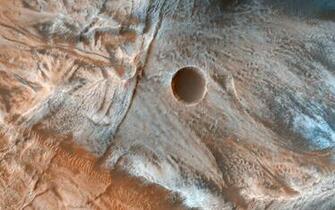 Space Image A Mass Of Viscous Flow Features