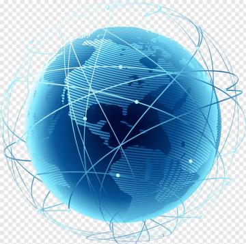 Earth 3d Low Orbit Globe Satellite Blue