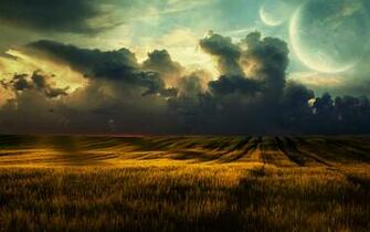 3d Landscape Space Wallpaper Desktop
