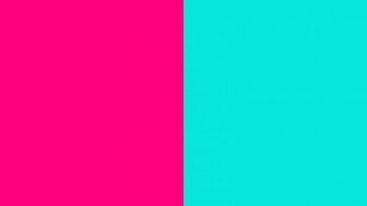 Bright Pink Color Background And Turquoise