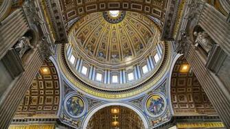 St Peter S Basilica Vatican Dome Picture Interior Design