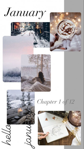 Wallpaper January Vibes New Year In